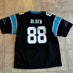 Nike on field jersey Greg Olsen Carolina panthers youth size large